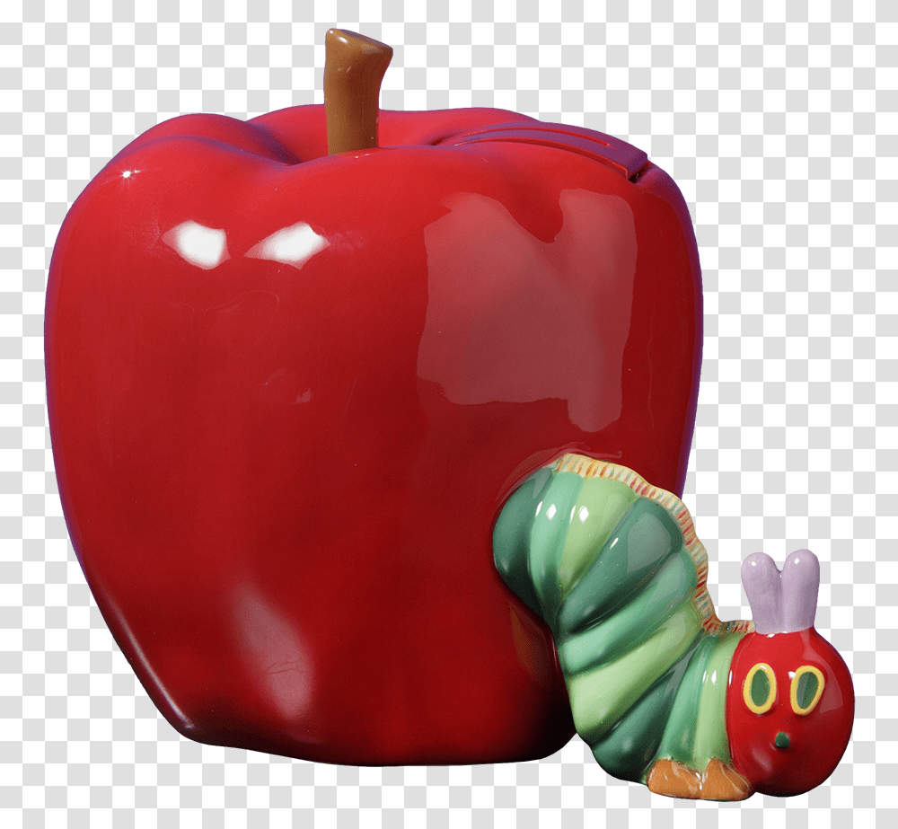 Very Hungry Caterpillar Musical Bank San Francisco Hungry Caterpillar Small Figurines, Plant, Pepper, Vegetable, Food Transparent Png