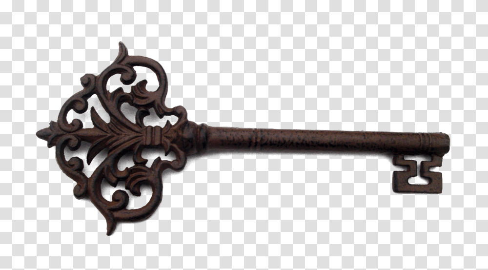 Very Old Key, Gun, Weapon, Weaponry Transparent Png