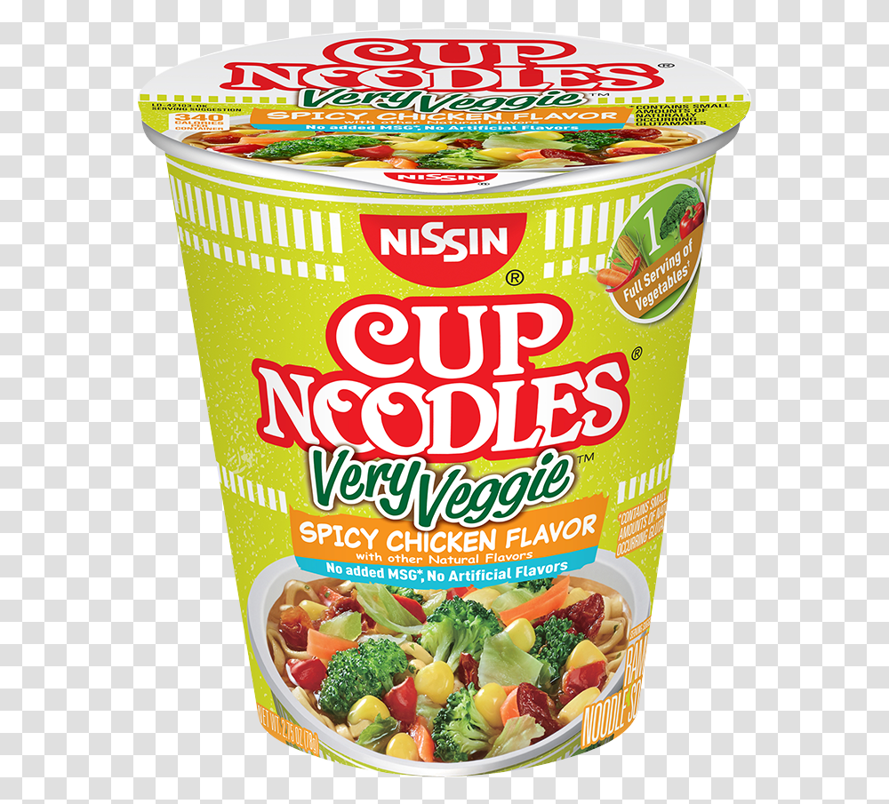 Very Veggie Cup Of Noodles, Food, Yogurt, Dessert Transparent Png
