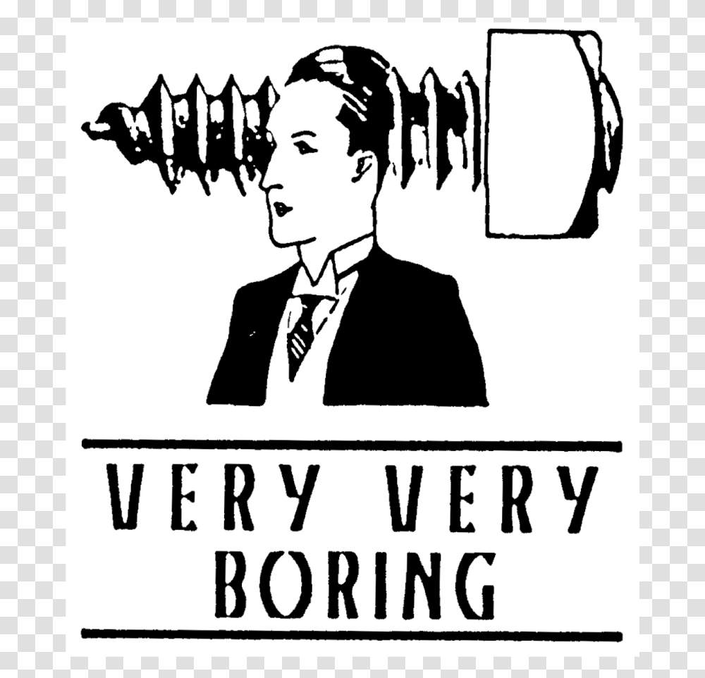 Very Very Boring Rubber StampTitle Very Very Boring Stamp Boring, Poster, Advertisement, Person Transparent Png
