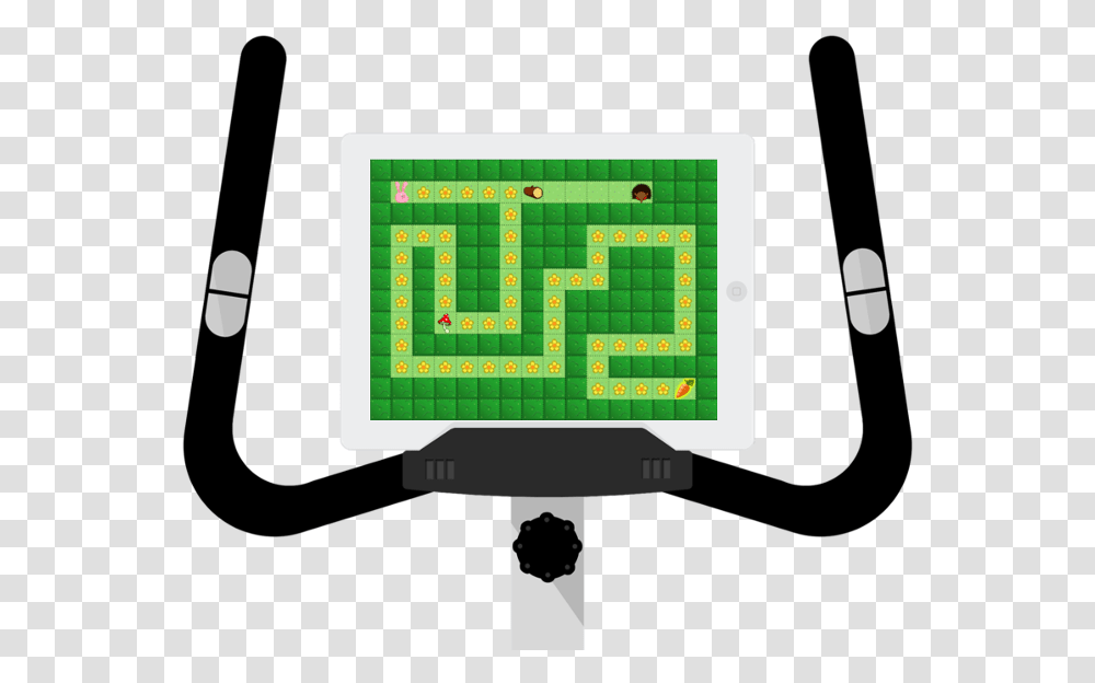 Vescape Exercise Bike App For Android Iphone & Ipad Smart Device, Tablet Computer, Electronics, Pac Man, Maze Transparent Png