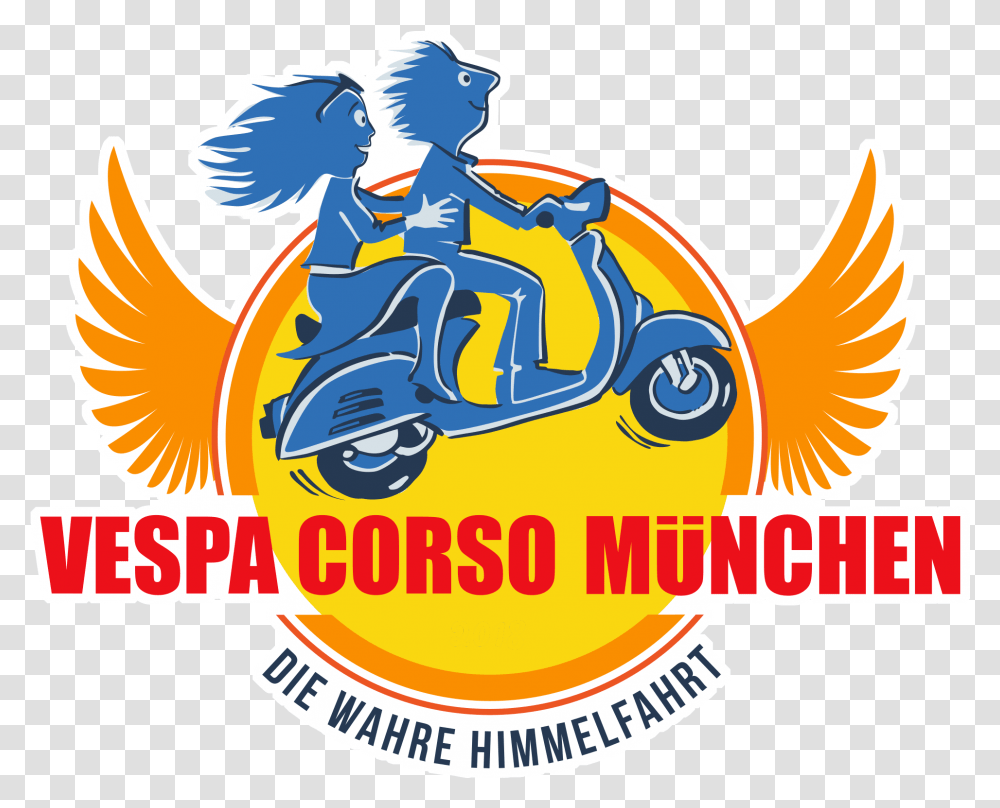 Vespa Corso Mnchen 2020 Language, Label, Text, Logo, Symbol Transparent Png