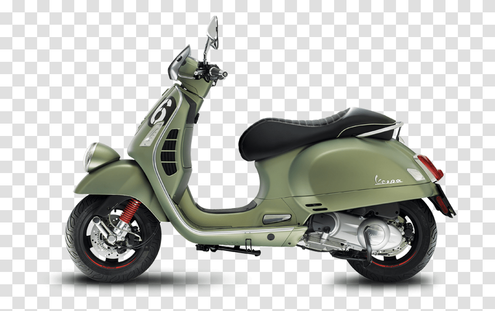 Vespa Gts 300 Super Sport Sei, Motorcycle, Vehicle, Transportation, Motor Scooter Transparent Png