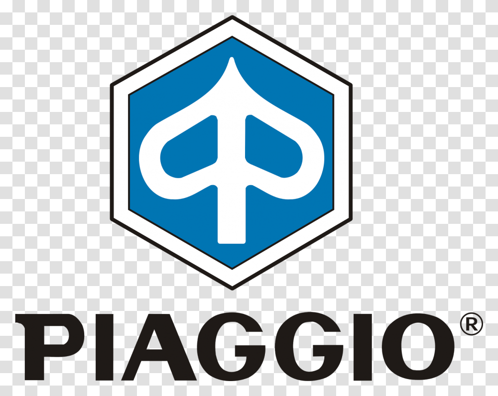 Vespa Logo Piaggio Logo Bw, Symbol, Trademark, Sign, Armor Transparent Png