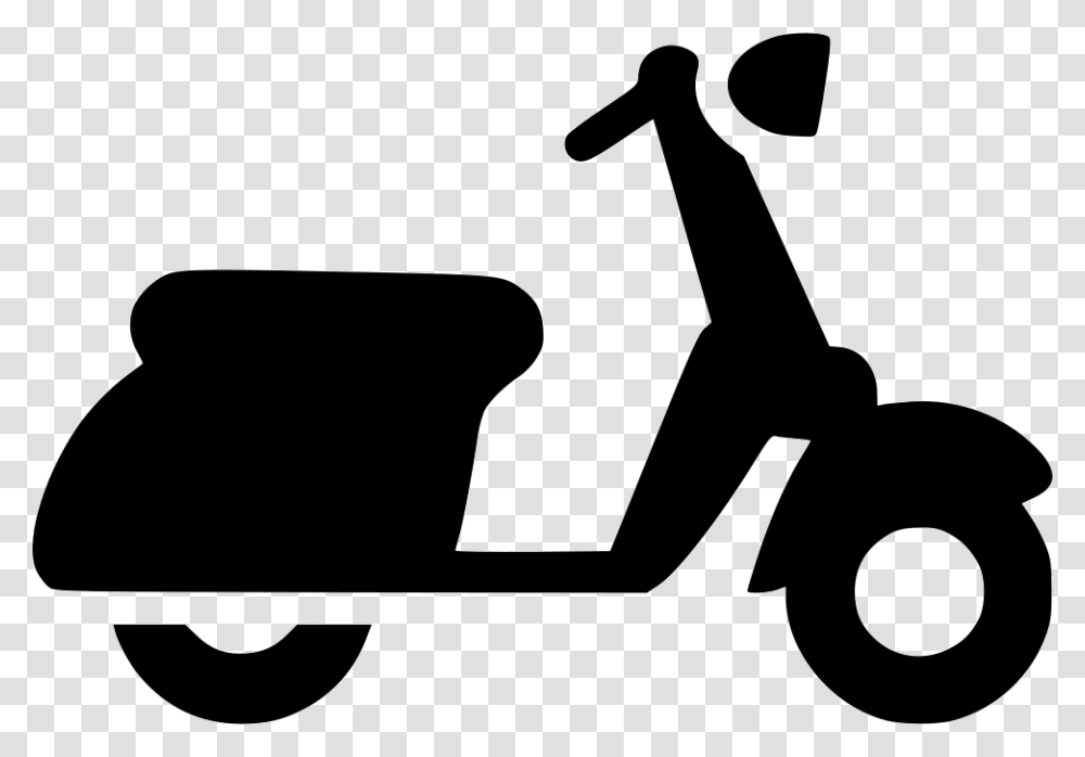 Vespa Scooter Motorbike Scooter Icon, Vehicle, Transportation, Hammer, Tool Transparent Png
