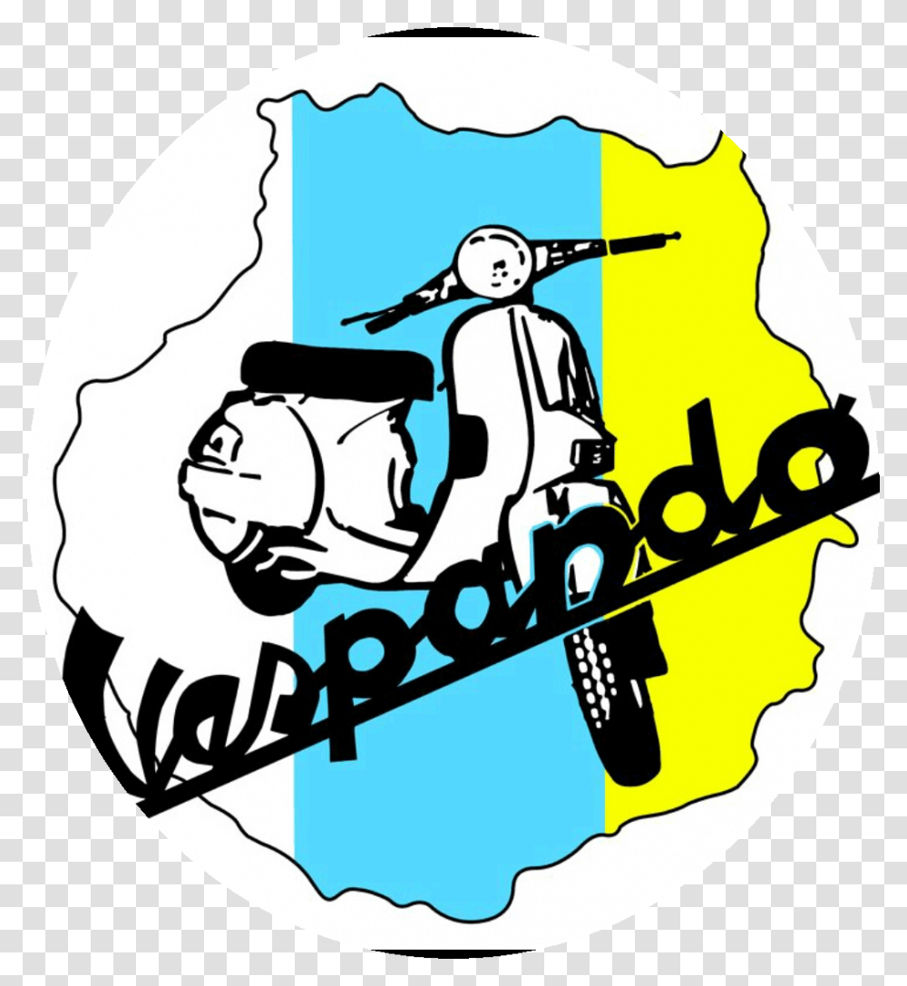 Vespando Vespa, Word, Logo, Trademark Transparent Png