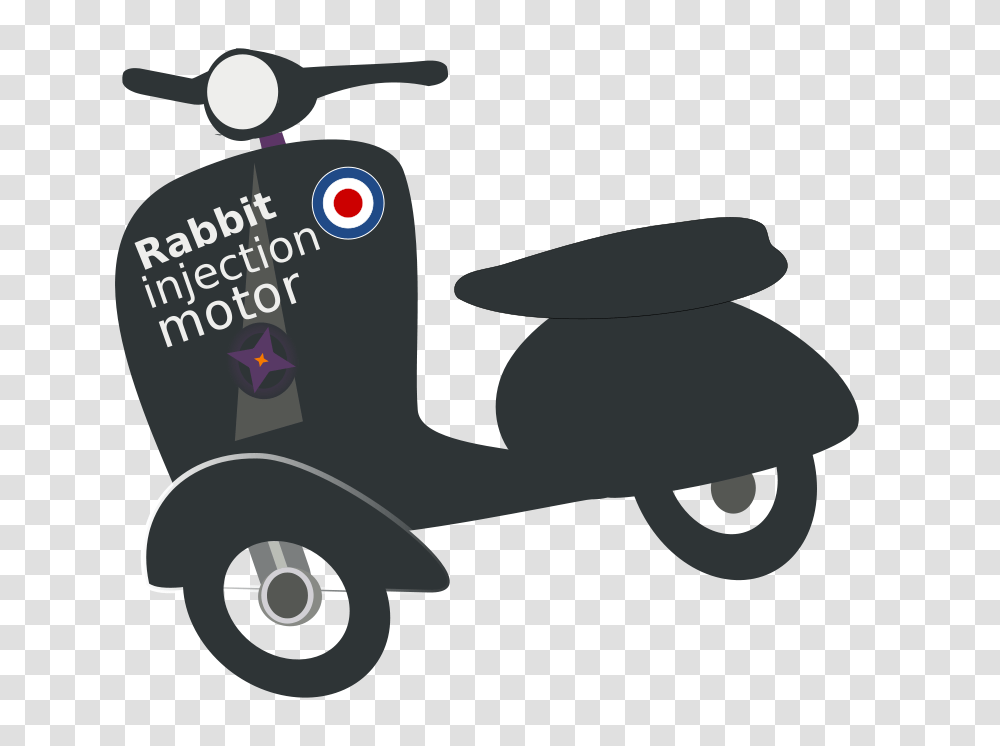 Vesparabbit, Transport, Vehicle, Transportation, Scooter Transparent Png