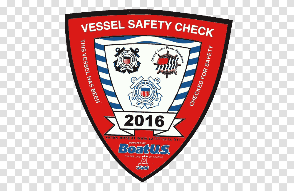 Vessel Safety Check 2019, Logo, Trademark, Emblem Transparent Png