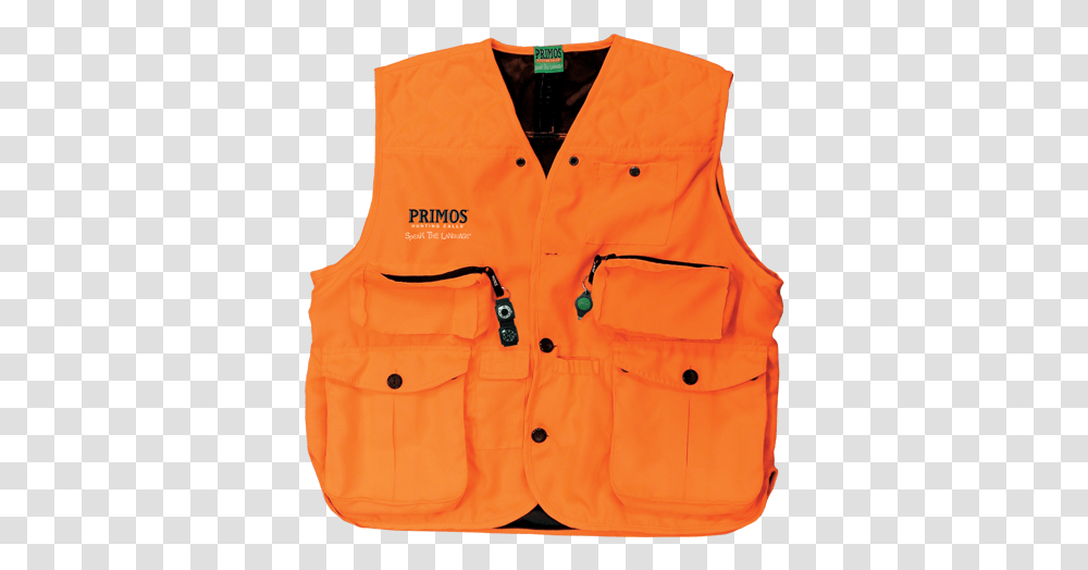 Vest 5 Image Blaze Orange Vest Hunting, Clothing, Apparel, Lifejacket Transparent Png