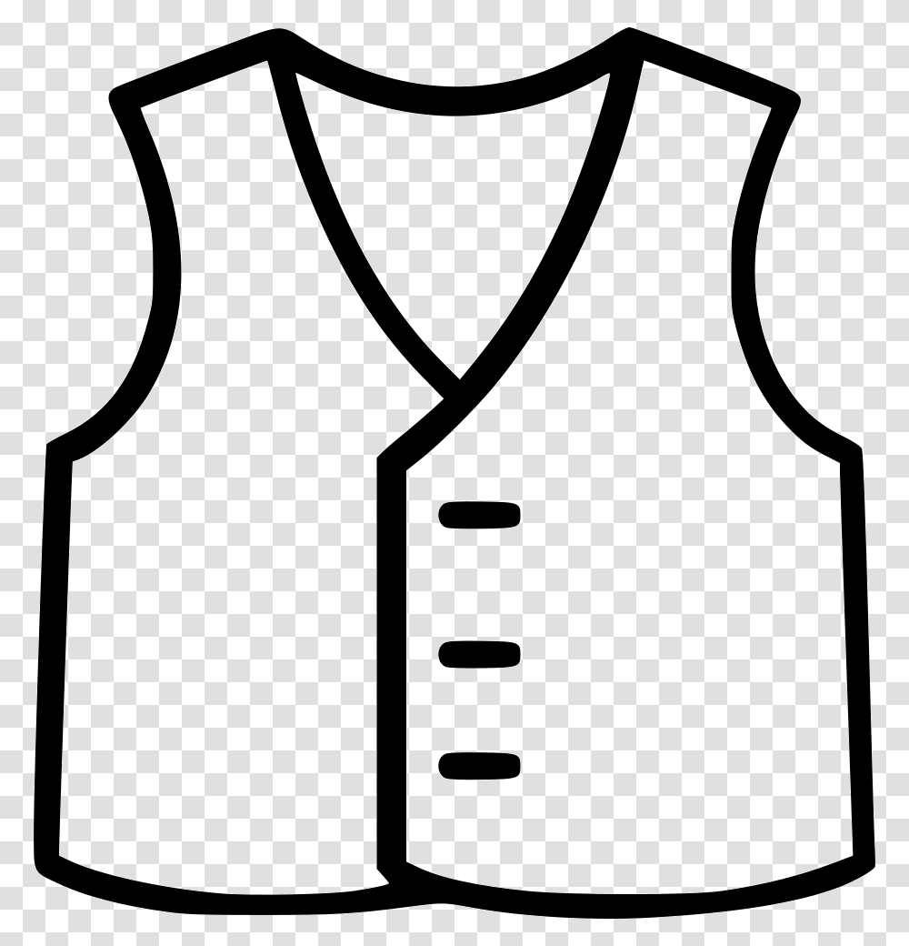 Vest Clip Art, Apparel, Shirt, Lifejacket Transparent Png