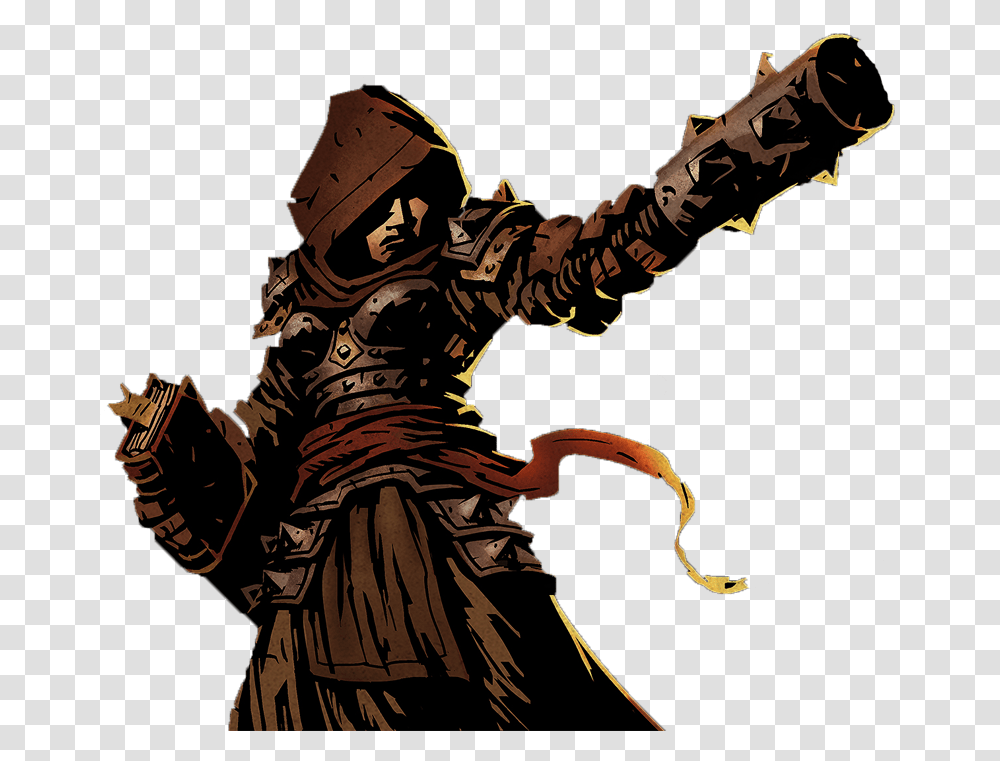 Vestal Darkest Dungeon Vestal, Person, Human, Samurai, Fireman Transparent Png