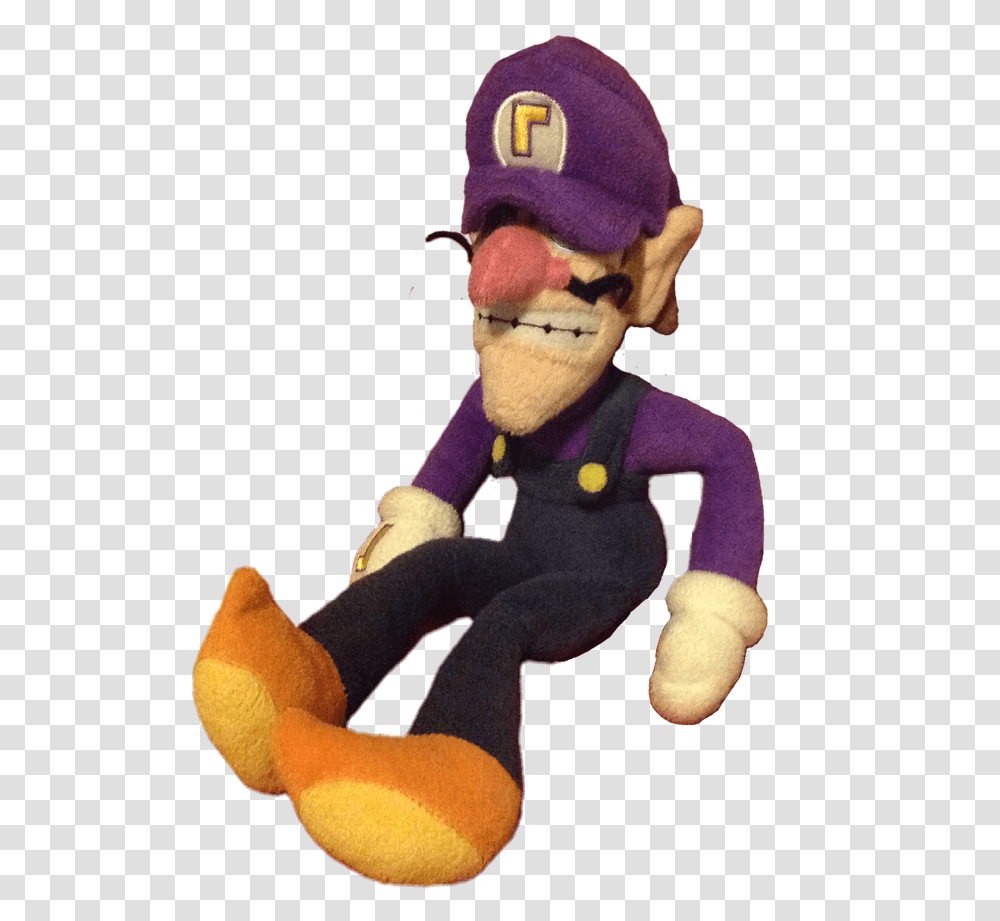 Vesterampamp Friends Wiki Waluigi Plush, Toy, Figurine, Person, Human Transparent Png