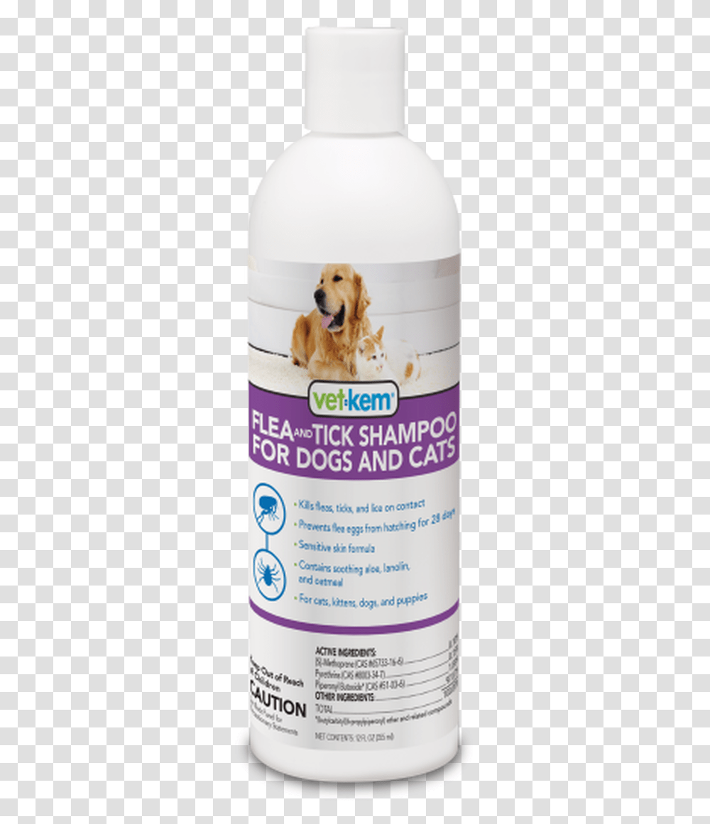 Vet Kem Flea And Tick Shampoo For Dogs And Cats Vet Kem Flea And Tick Shampoo, Pet, Canine, Animal, Mammal Transparent Png