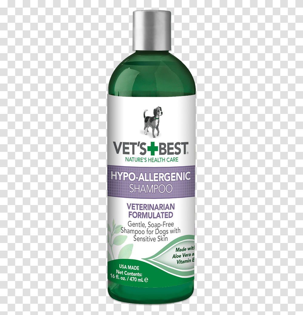 Vet S Best Hypo Allergenic Dog Shampoo For Sensitive Vet Shampoo For Dogs, Aluminium, Canine, Animal, Mammal Transparent Png