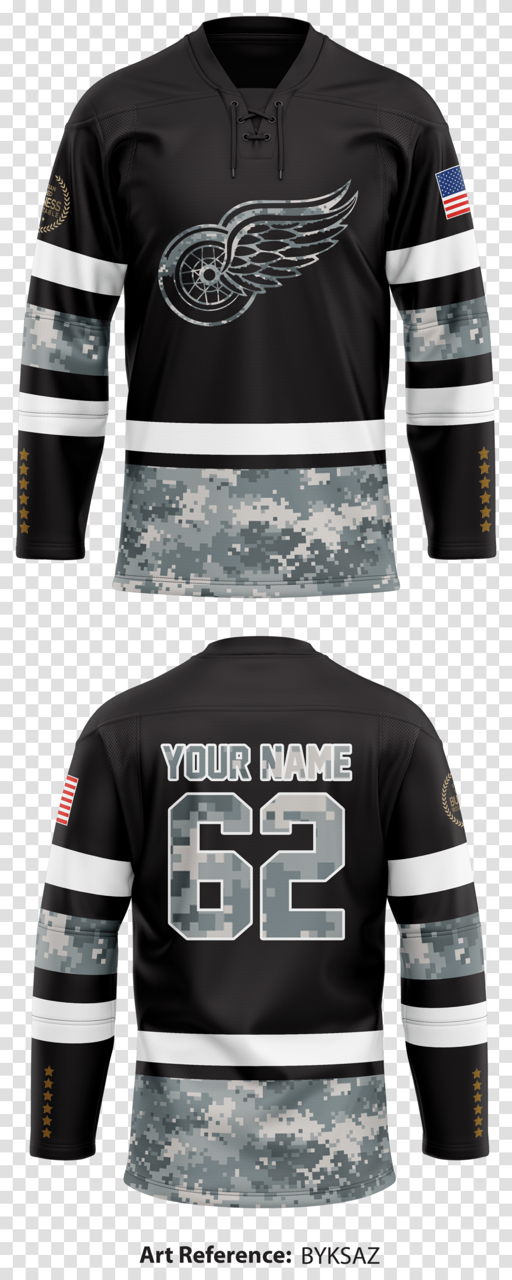 Veteran Owned Business Roundtable Hockey Jersey Long Sleeved T Shirt Transparent Png