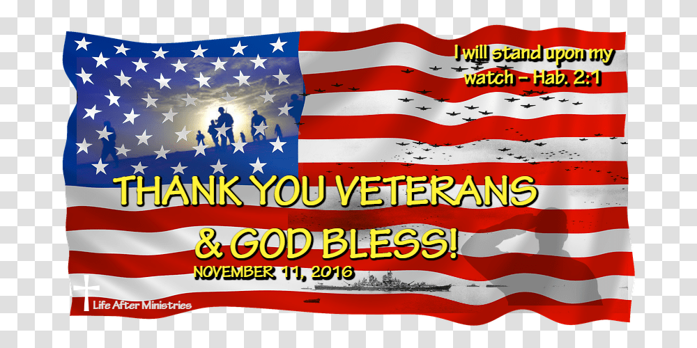 Veterans Day 2016 Us Flag Background, American Flag, Person, Human Transparent Png
