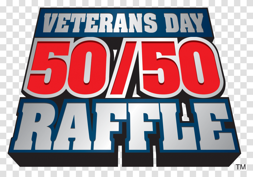 Veterans Day 50 50 Logo New 50 50 Raffle, Alphabet, Word, Label Transparent Png