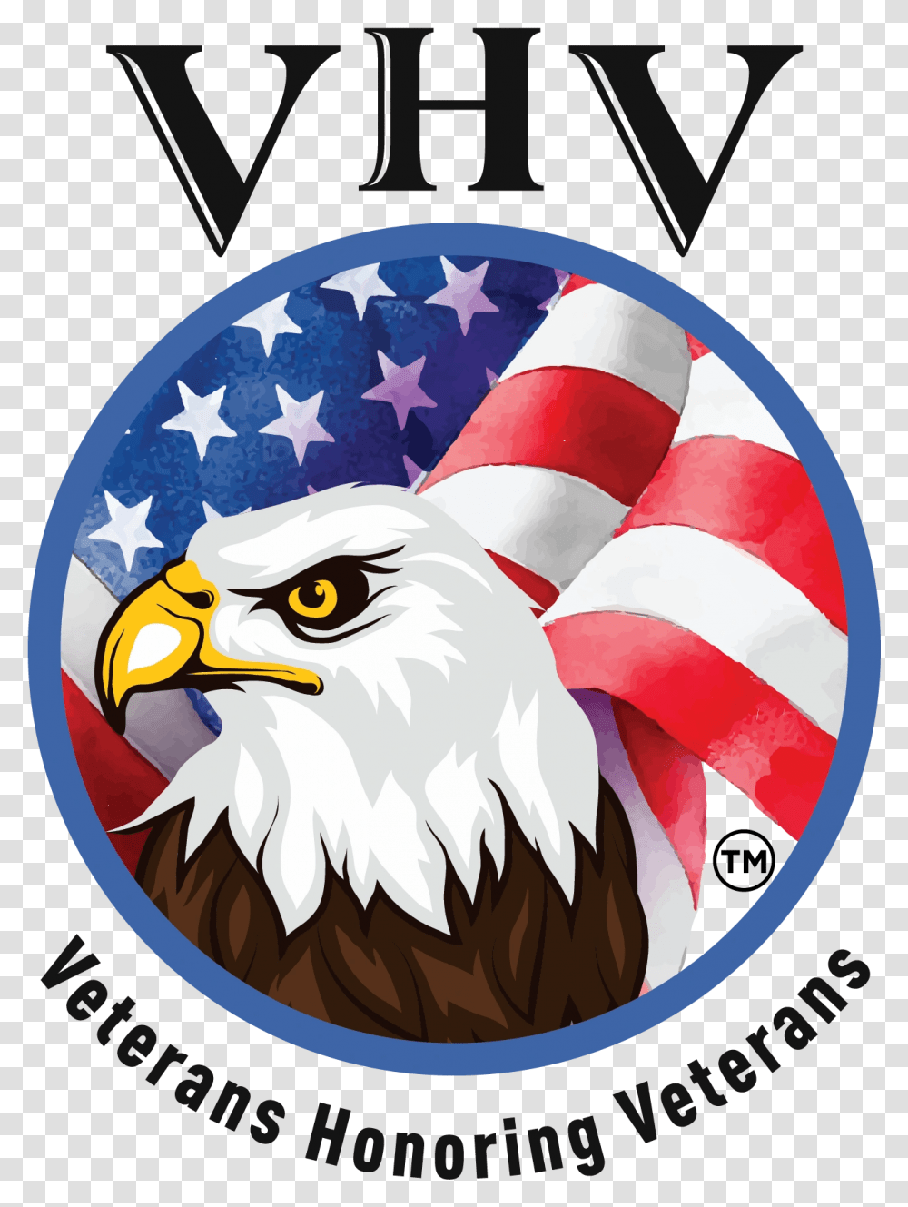 Veterans Honoring Veterans Bald Eagle, Poster, Advertisement, Flag Transparent Png