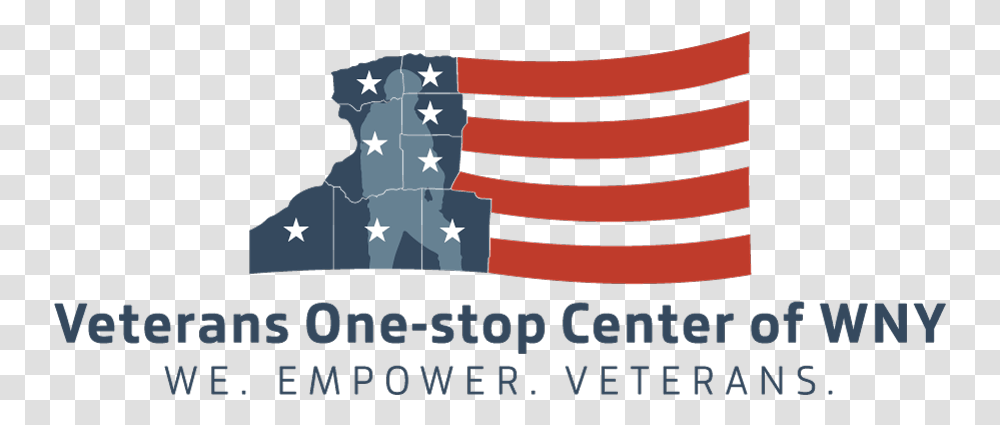 Veterans One Stop Center Of Wny Logo Veterans One Stop Of Wny, Flag, Poster, Advertisement Transparent Png