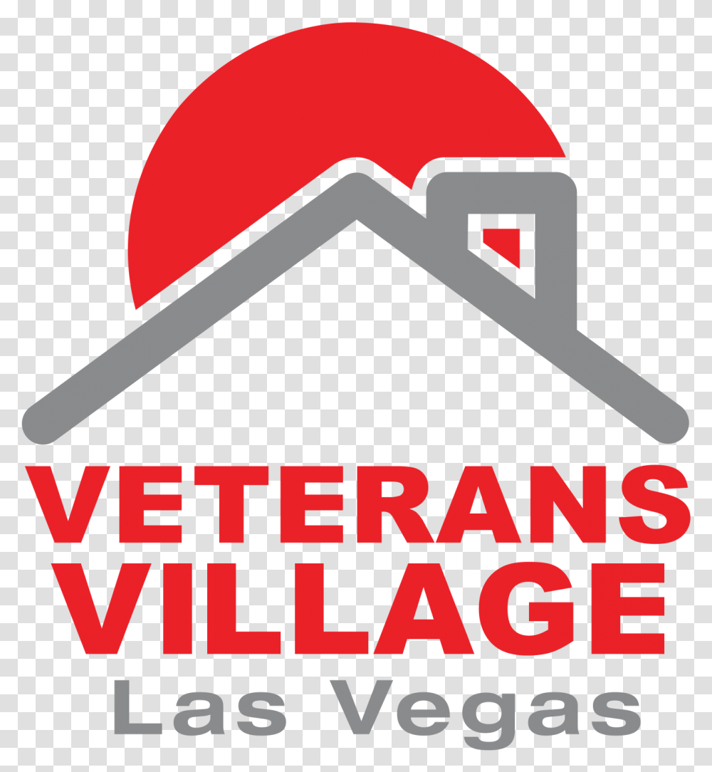 Veterans Village Lv Sign, Label, Logo Transparent Png