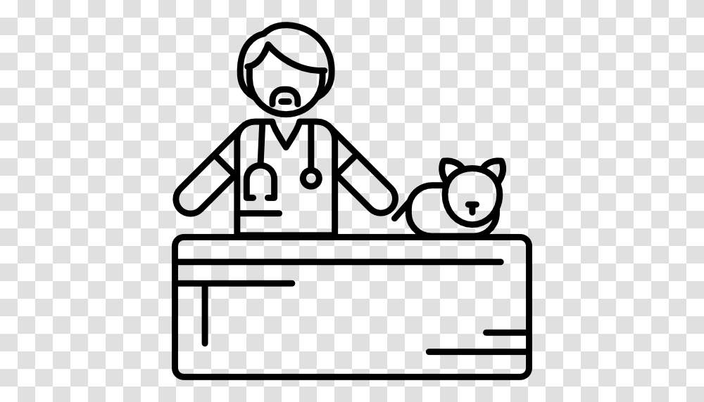 Veterinarian Icon, Lawn Mower, Tool, Stencil Transparent Png