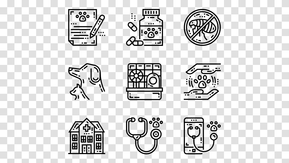 Veterinary Mobile Device Management Icons, Gray, World Of Warcraft Transparent Png