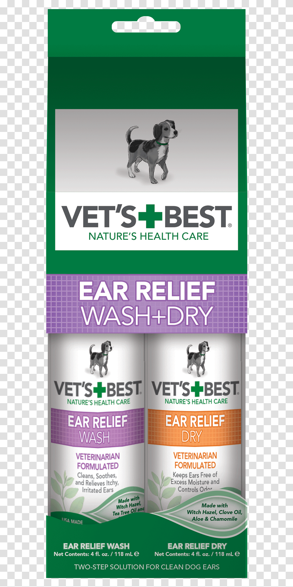 Vetquots Best Dog Ear Cleaner Kit Dog Ear Wash Solution, Mammal, Poster, Advertisement Transparent Png