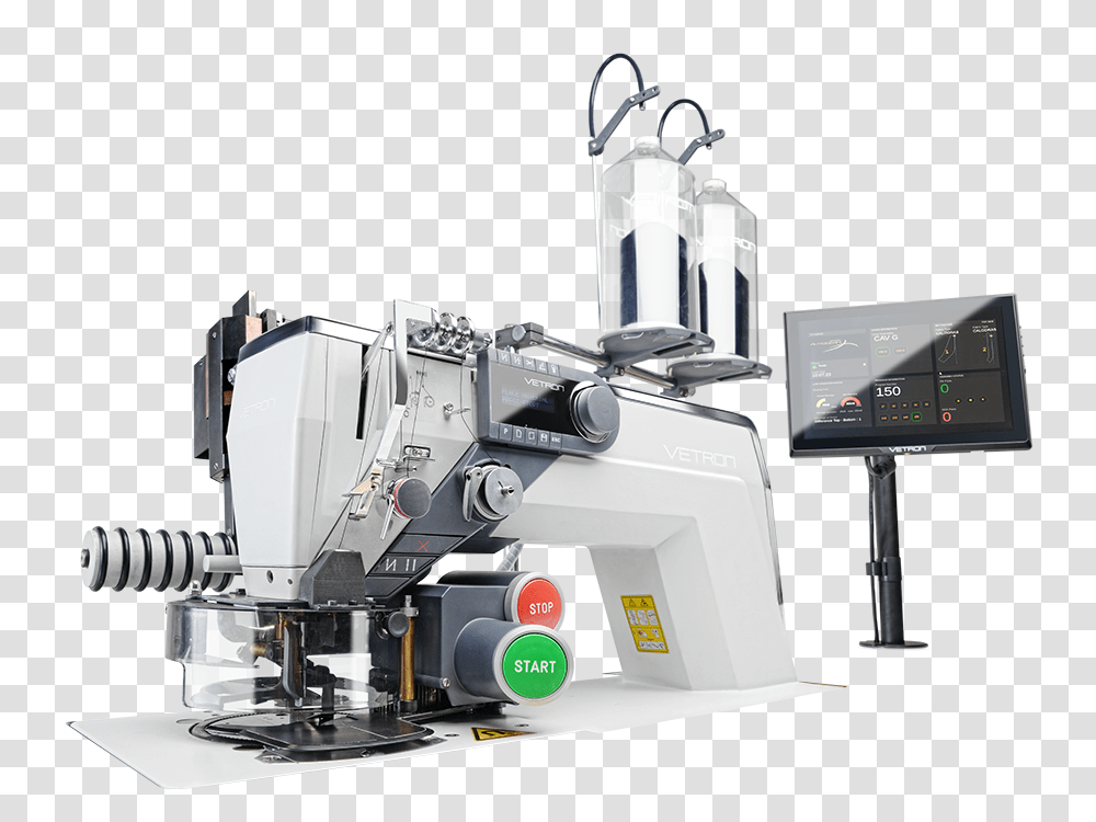 Vetron 5656 Autoseam Milling, Machine, Microscope, Toy, Monitor Transparent Png