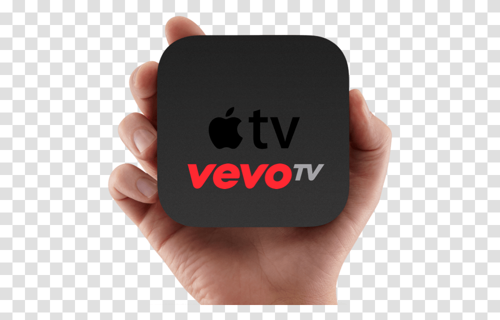 Vevo And Hd Receive Full Airplay Support Ahead Of Apple Tv 2, Person, Human, Hand, Logo Transparent Png