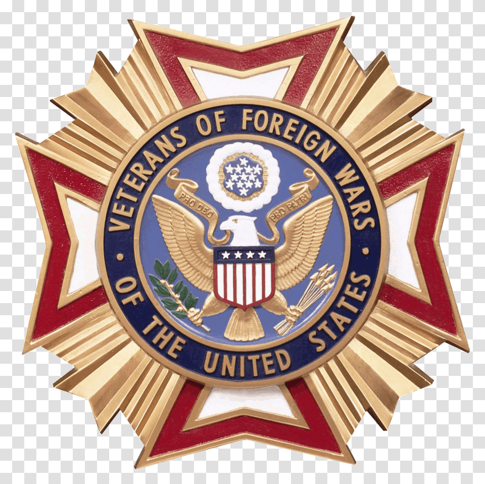 Vfw Logos Veteran Of Foreign Wars, Symbol, Trademark, Clock Tower, Architecture Transparent Png