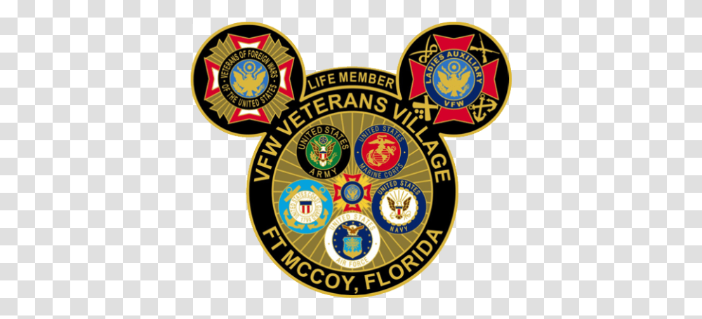 Vfw Veterans Village Language, Logo, Symbol, Trademark, Badge Transparent Png