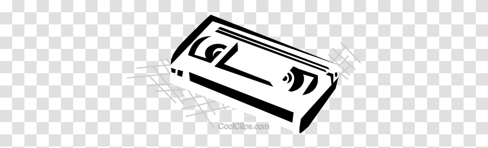 Vhs Tape Cassette Royalty Free Vector Clip Art Illustration, Number Transparent Png