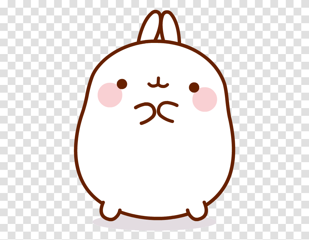 Via Giphy Love Stickers Molang Cute Gif, Food, Grain, Produce, Vegetable Transparent Png