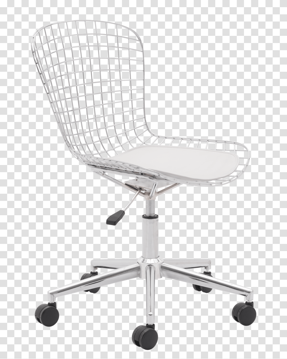 Via Office Chair Wire Office Chair, Furniture, Cushion, Tabletop Transparent Png