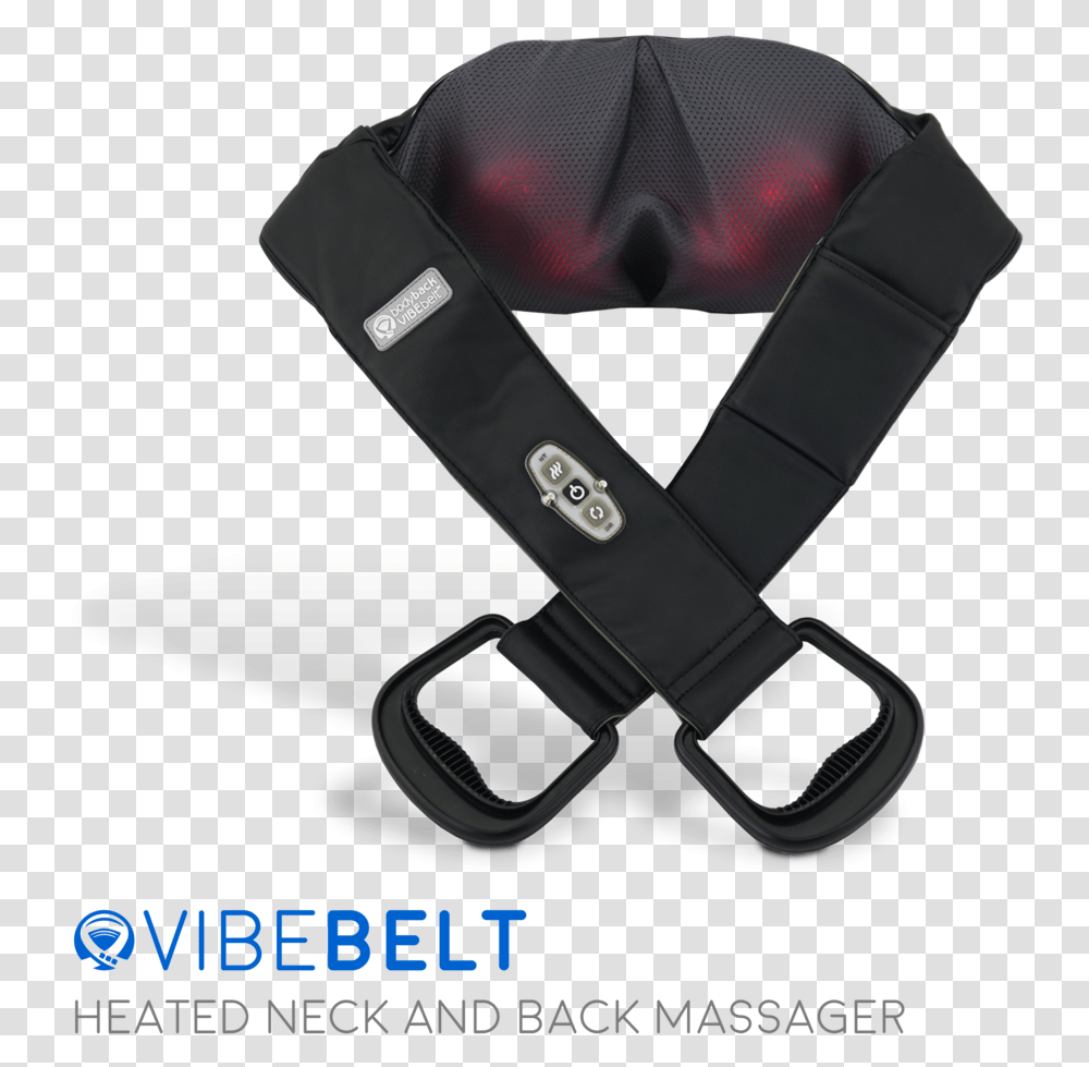 Vibe Belt Electric Kneading Shiatsu Massager With Heat Strap, Accessories, Accessory, Seat Belt, Harness Transparent Png