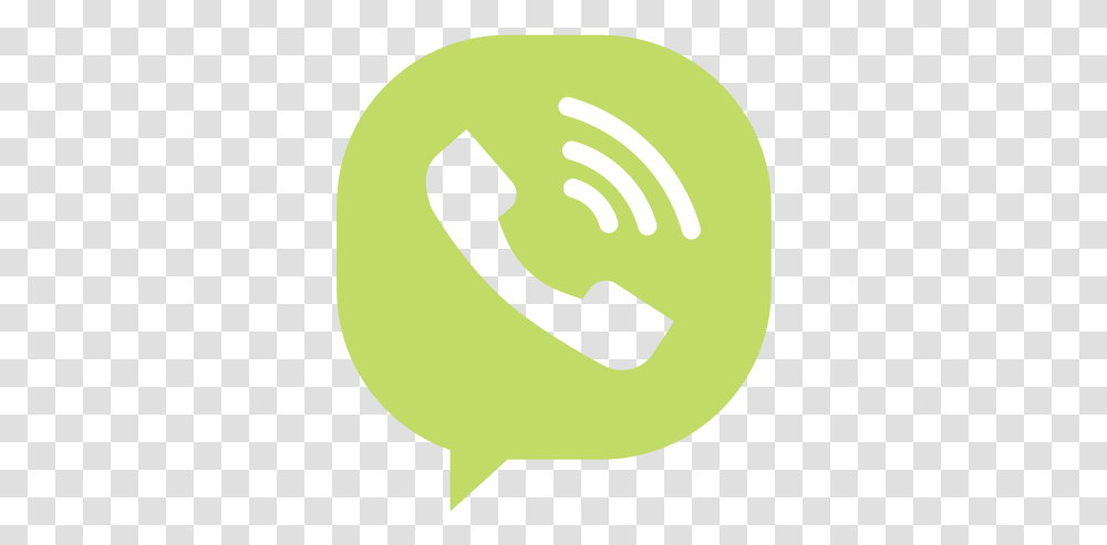 Viber Phone Bubble Brand Free Icon Telephone, Tennis Ball, Sport, Sports, Recycling Symbol Transparent Png
