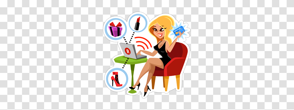 Viber Sticker Shop Til You Drop Clipart, Person, Poster, Female, Sitting Transparent Png