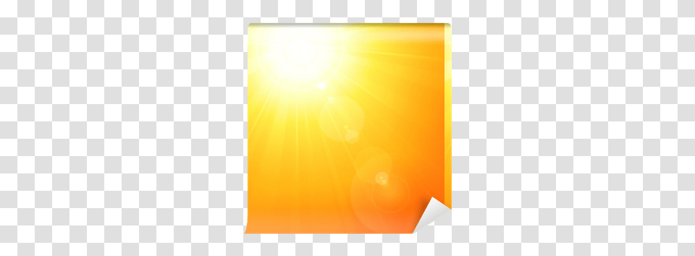 Vibrant Hot Summer Sun With Lens Flare Wallpaper • Pixers Sun, Sunlight, Sky, Outdoors, Nature Transparent Png