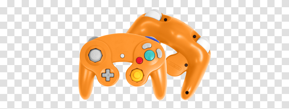 Vibrant Orange Gamecube Controller Custom Custom Orange Gamecube Controller, Toy, Nature, Outdoors, Mammal Transparent Png