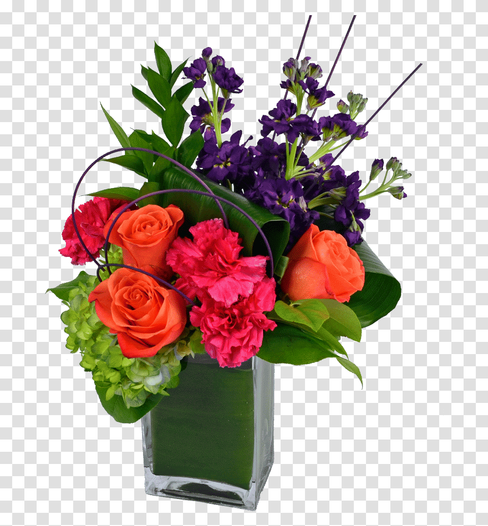 Vibrant Vibe Bouquet Flower Bouquet, Plant, Blossom, Flower Arrangement, Ikebana Transparent Png