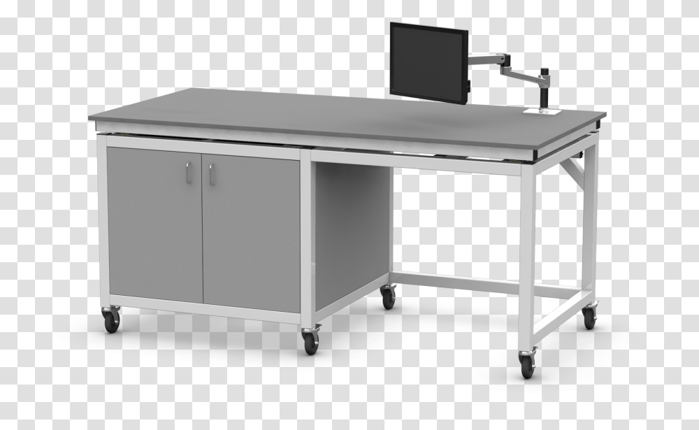 Vibration Control Lab Table Computer Desk, Furniture, Sideboard, Indoors, Tabletop Transparent Png