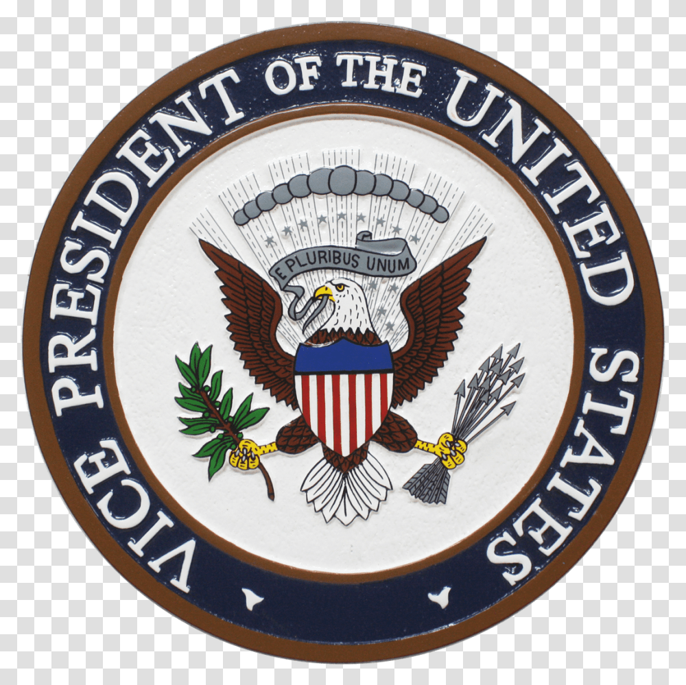 Vice President Of The United States Of America Seal Emblem, Logo, Bird, Animal Transparent Png