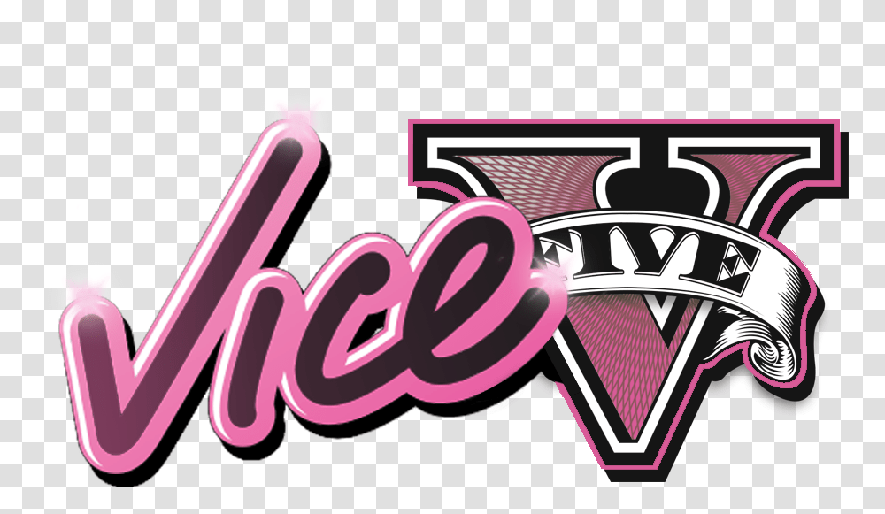 Vice V Gta5 Mods Com Gta V Logo Clipart Grand Theft Auto V Logo, Dynamite Transparent Png