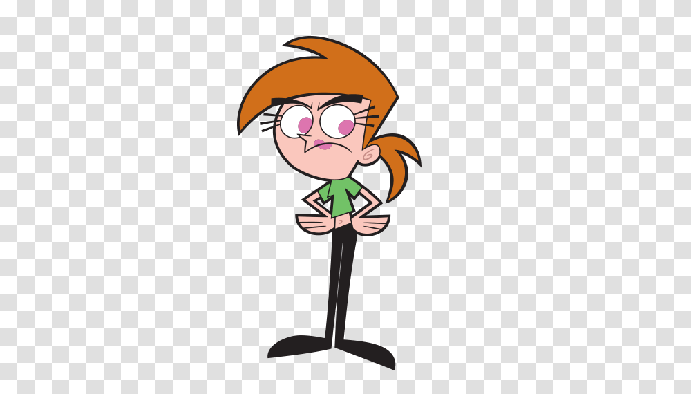 Vicky From The Fairly Oddparents Cartoon, Lamp, Female, Face, Plant Transparent Png