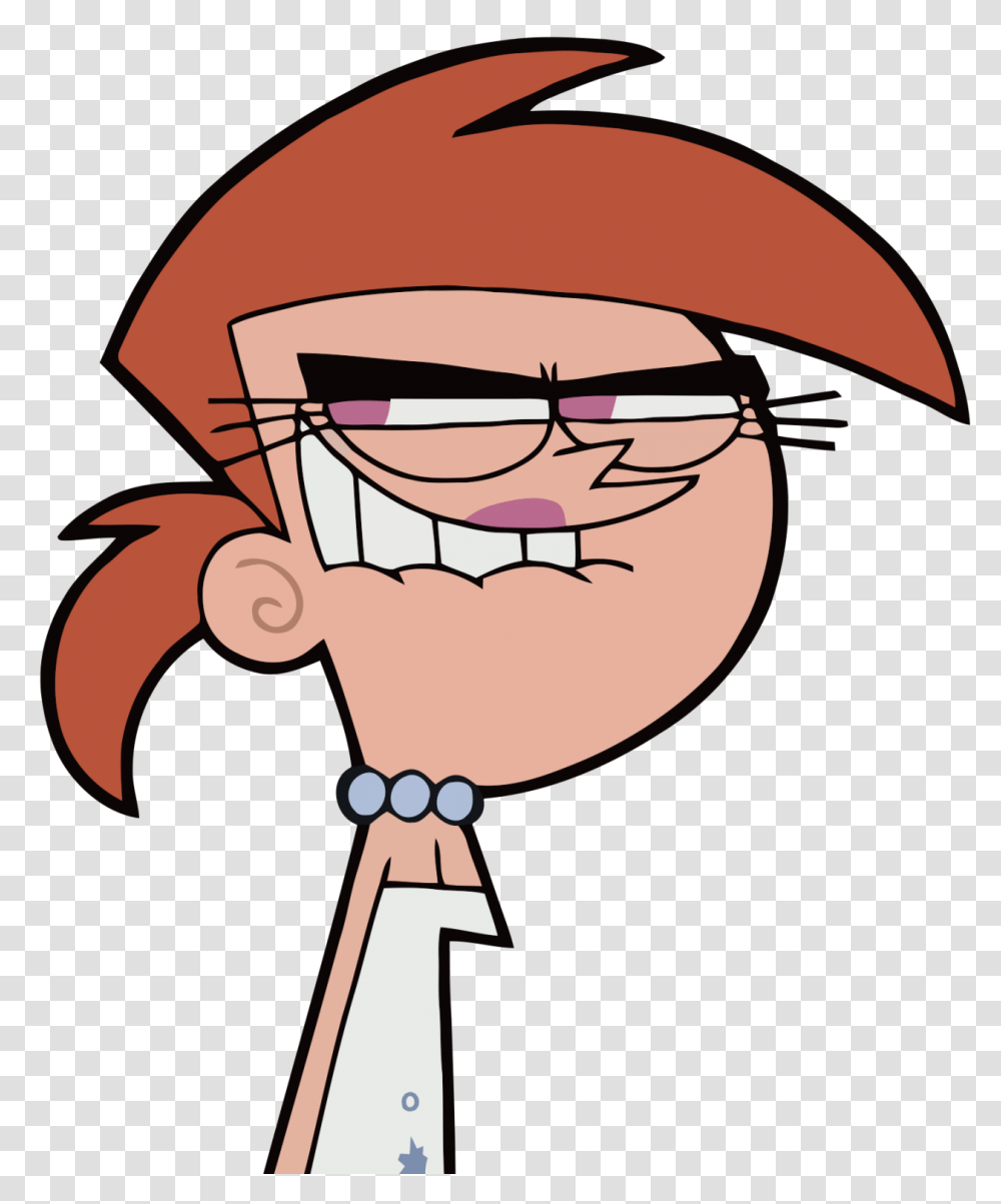 Vicky The Babysitter Vector Fairly Odd Parents, Head, Face, Label Transparent Png
