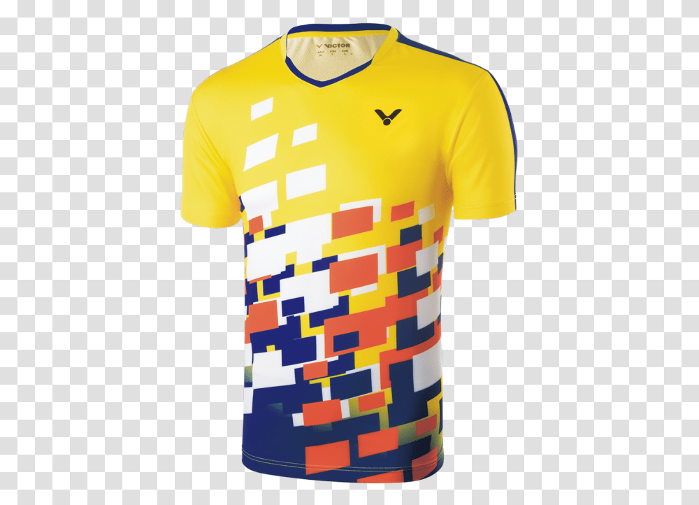 Victor Badminton Shirt, Apparel, T-Shirt, Jersey Transparent Png