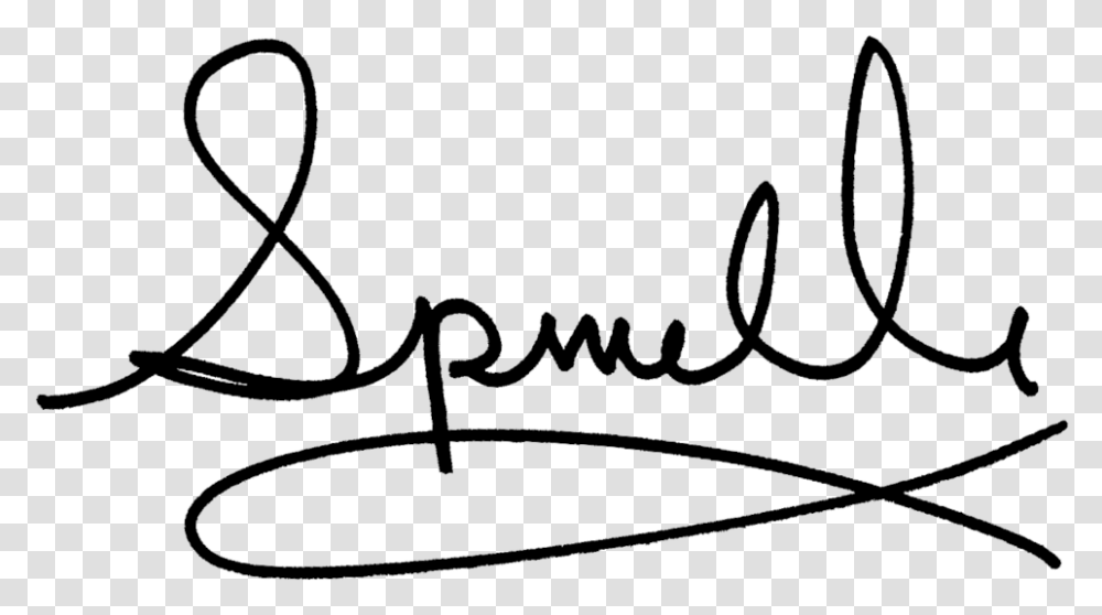 Victor Spinelli Clipart Line Art, Handwriting, Signature, Autograph Transparent Png