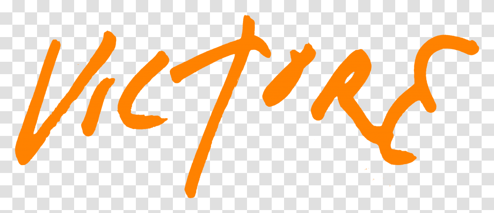 Victore Sig3 Calligraphy, Hook Transparent Png