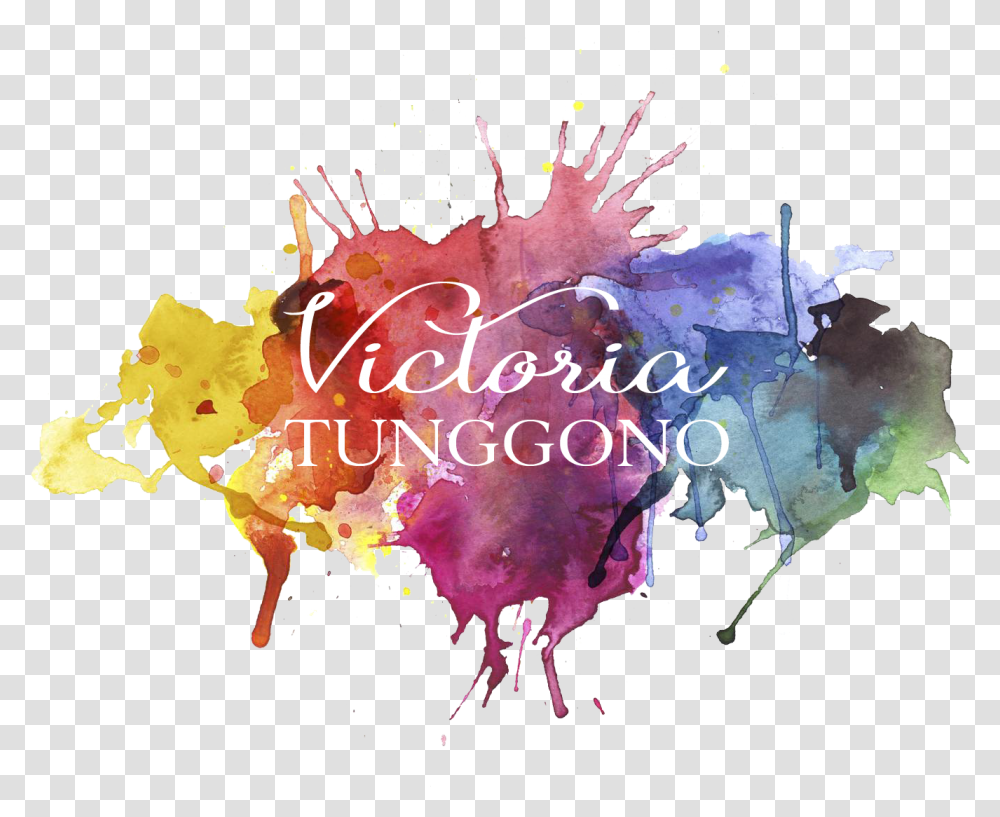 Victoria Secret Logo Paint Splatter Background, Animal, Sea Life Transparent Png
