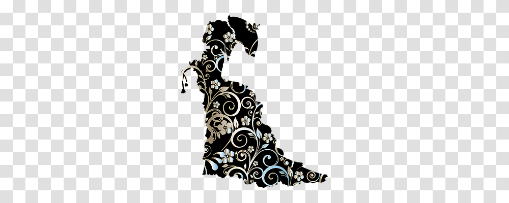 Victorian Person, Floral Design, Pattern Transparent Png